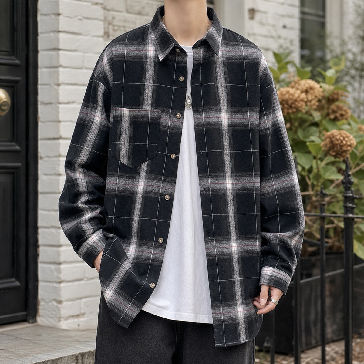 Reinhold Plaid Overshirt