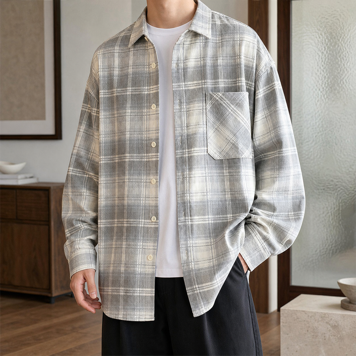 Cassian-Flynn Relaxed Overshirt