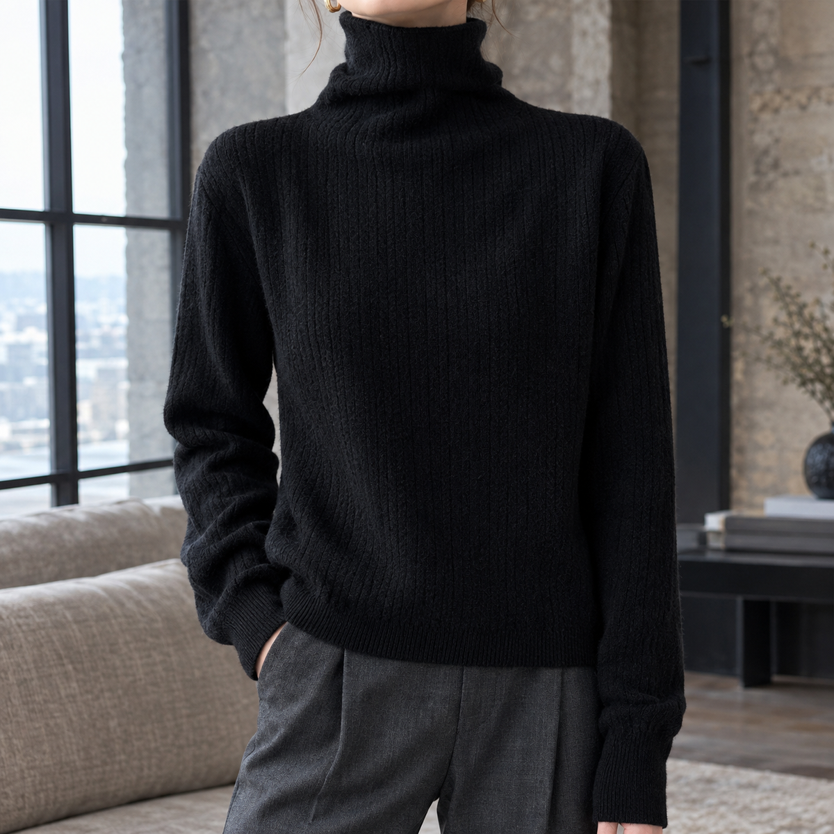 Rosemary Turtleneck Sweater