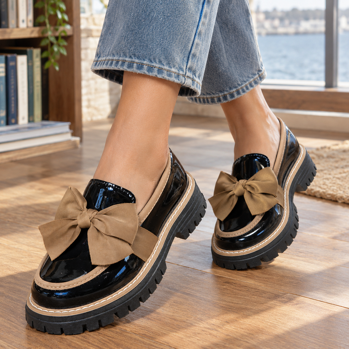 Fornari Bow Loafers