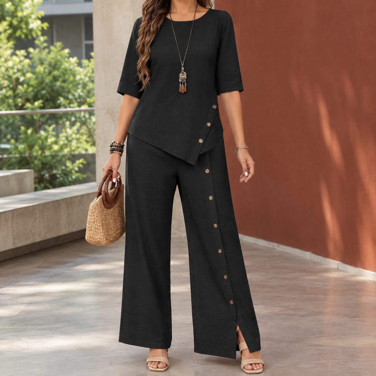 Delphine-June Asymmetric Set
