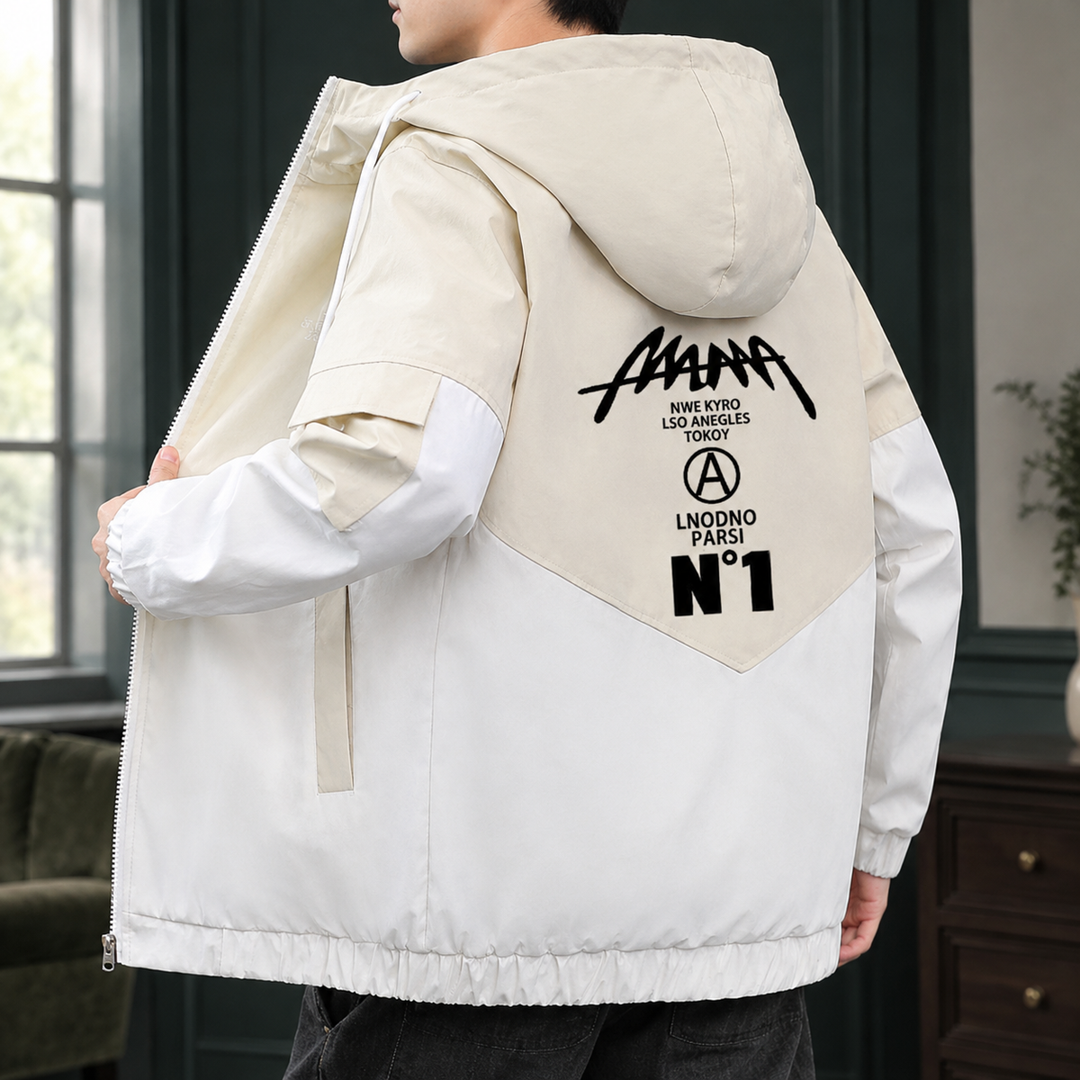 Nathaniel Color Block Jacket