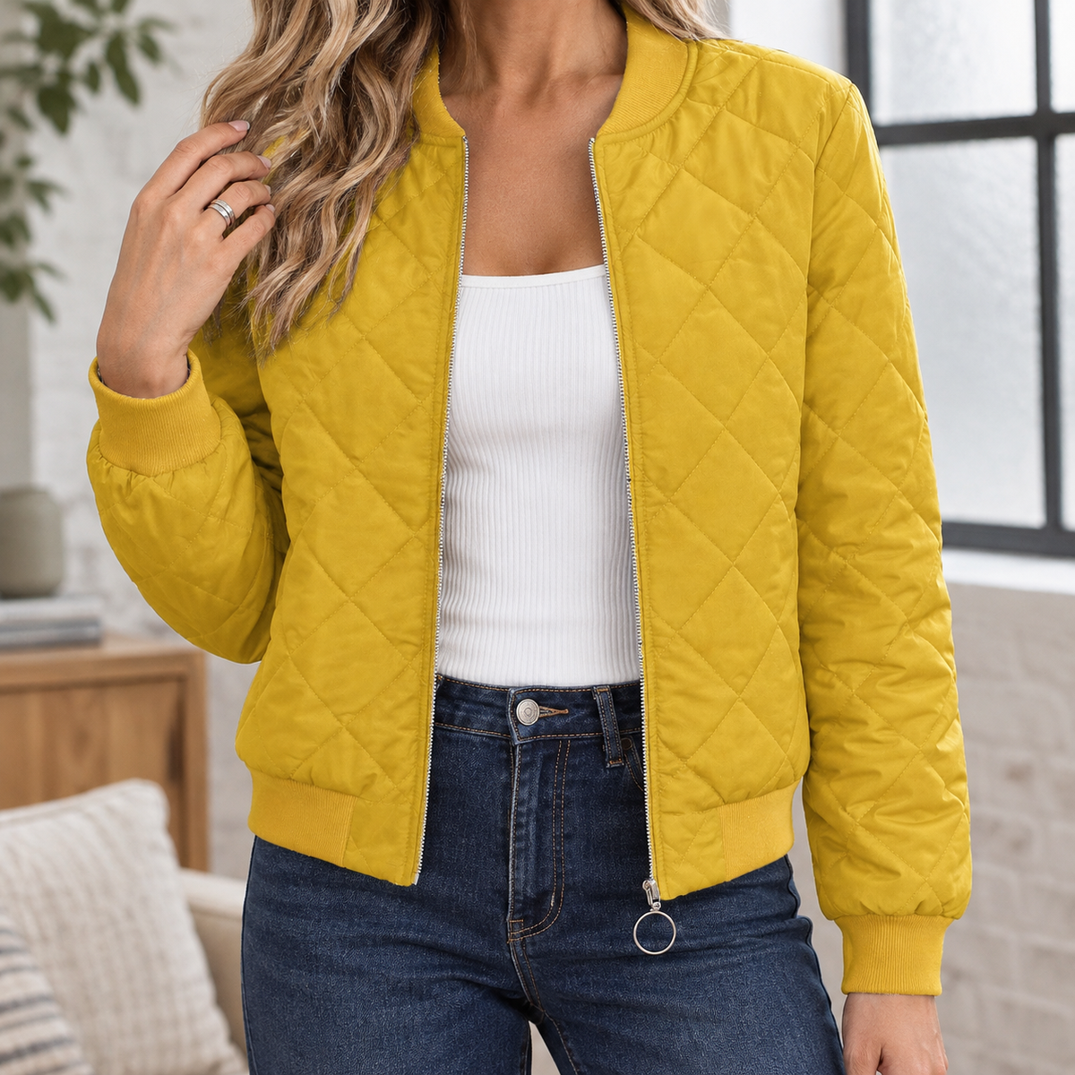Ingrid-Hope Quilted Jacket