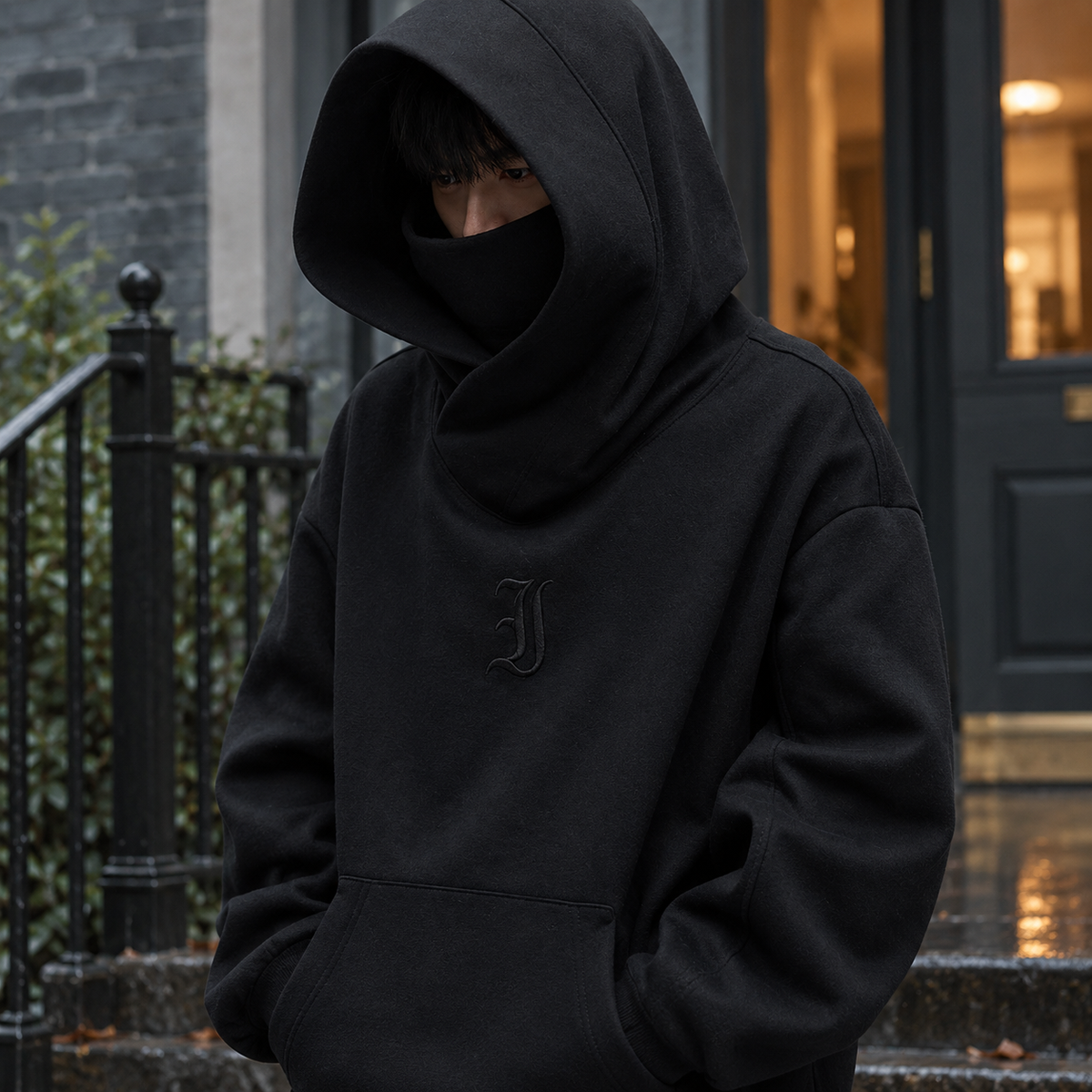 Arend Cowl Neck Hoodie