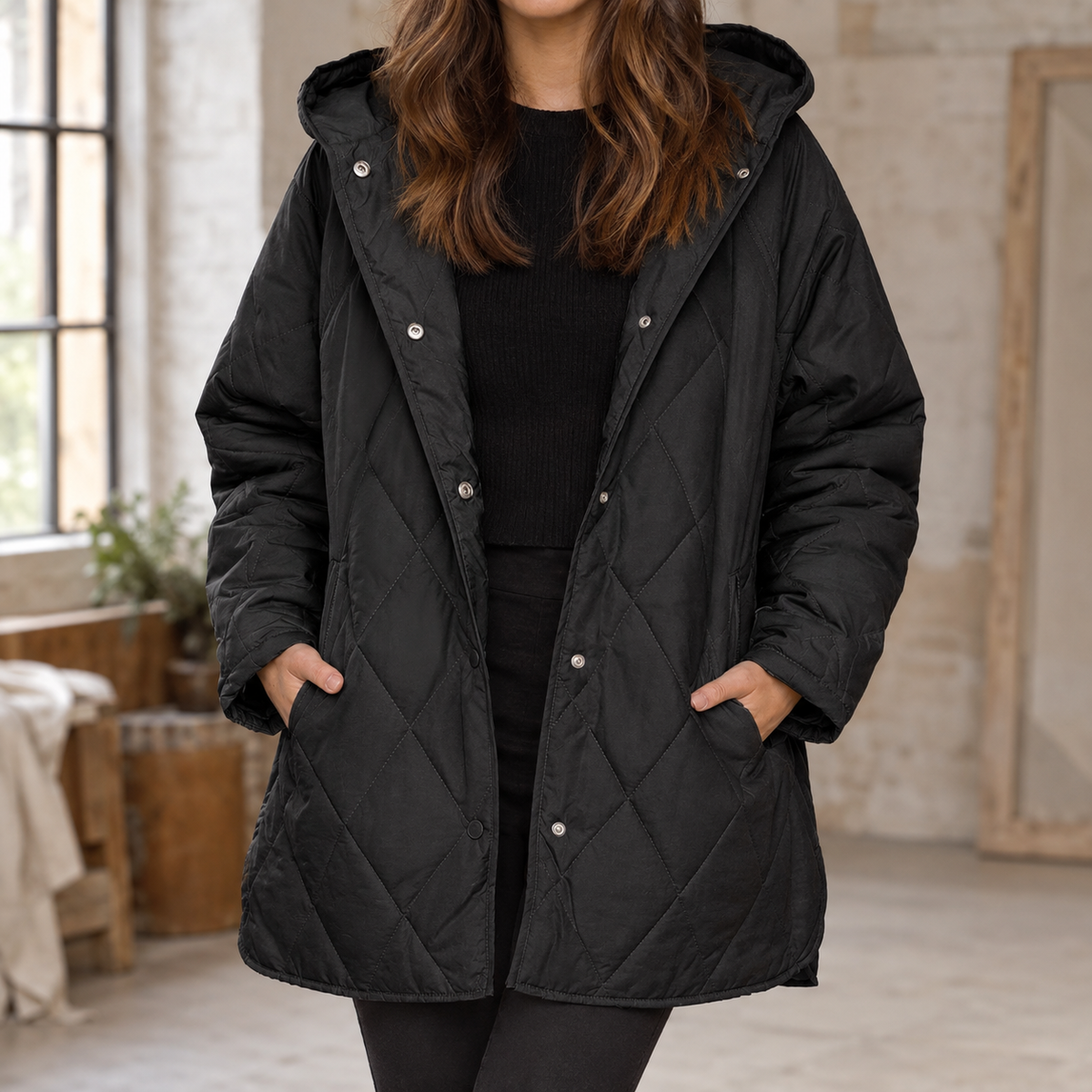 Crystal Quilted Jacket