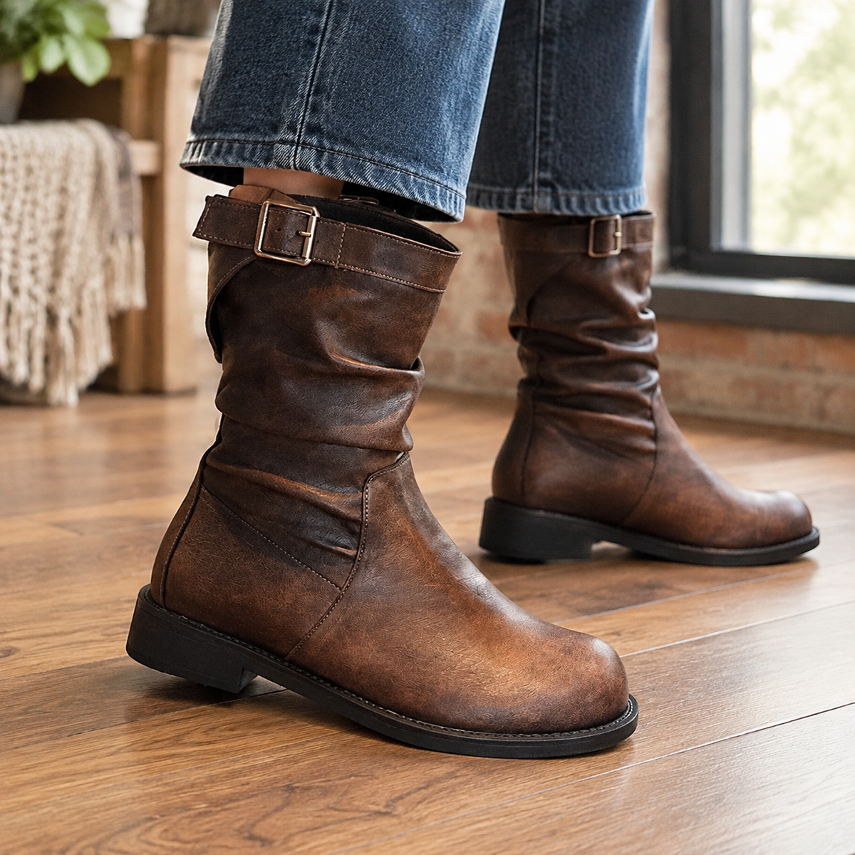 Sanremo Buckle Boots