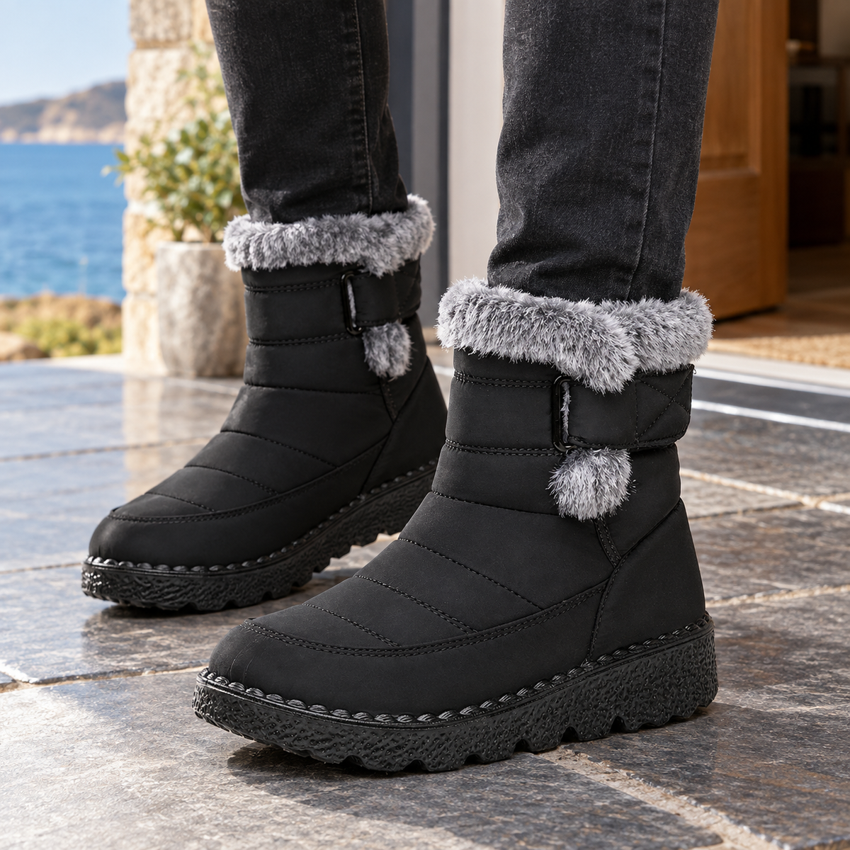 Veralli Quilted Winter Boots