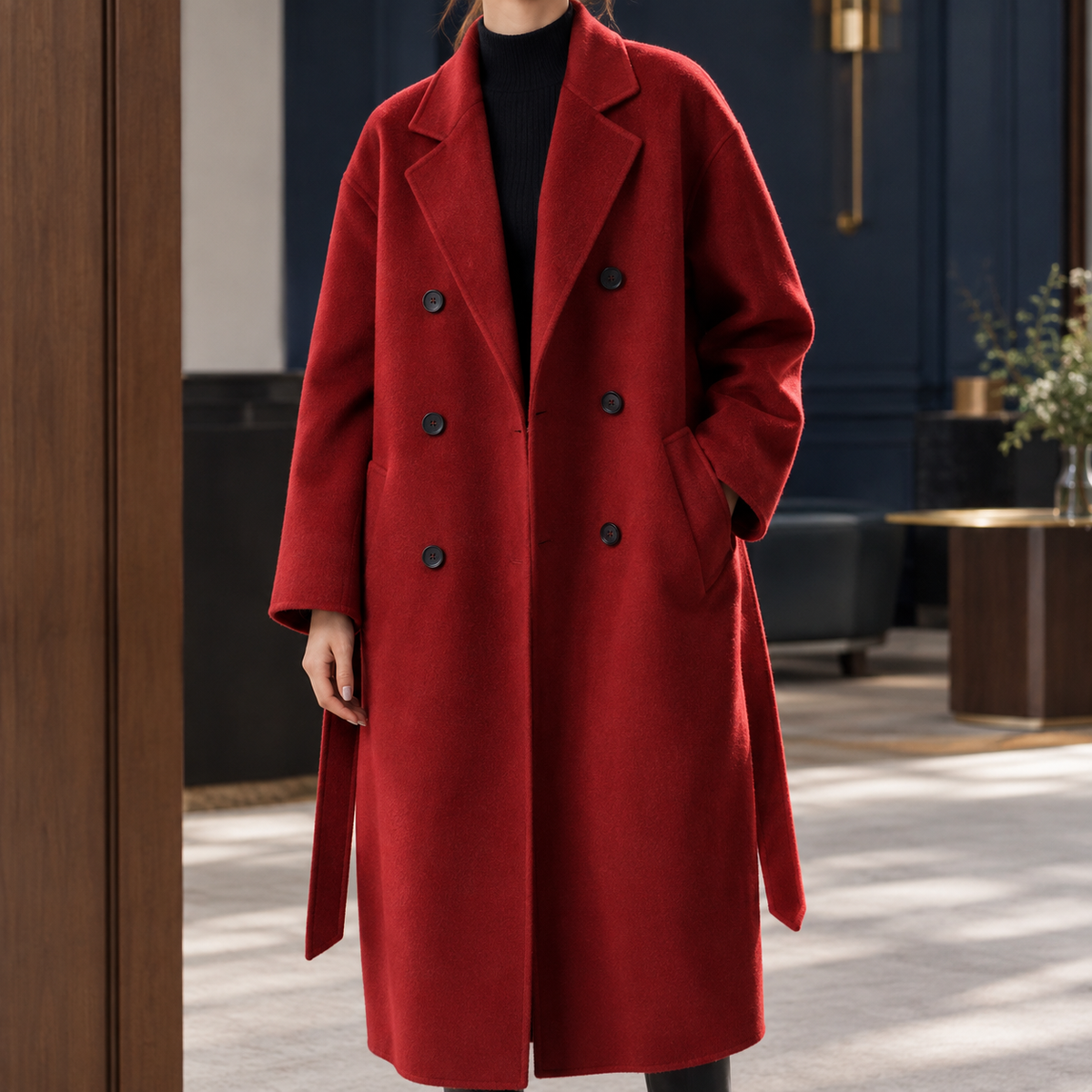 Briony Double-Breasted Coat