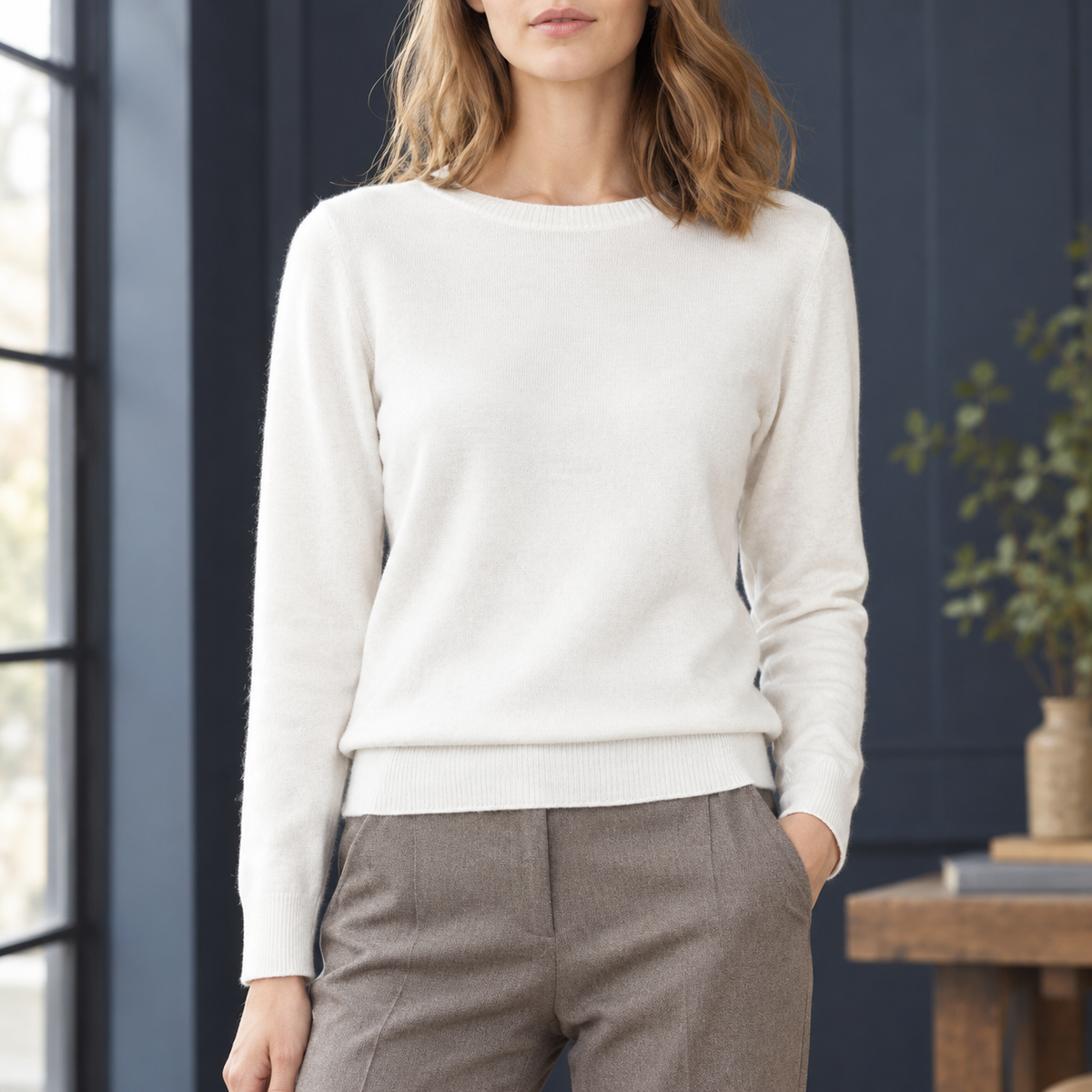 Lorelai-Elise Crew Neck Sweater