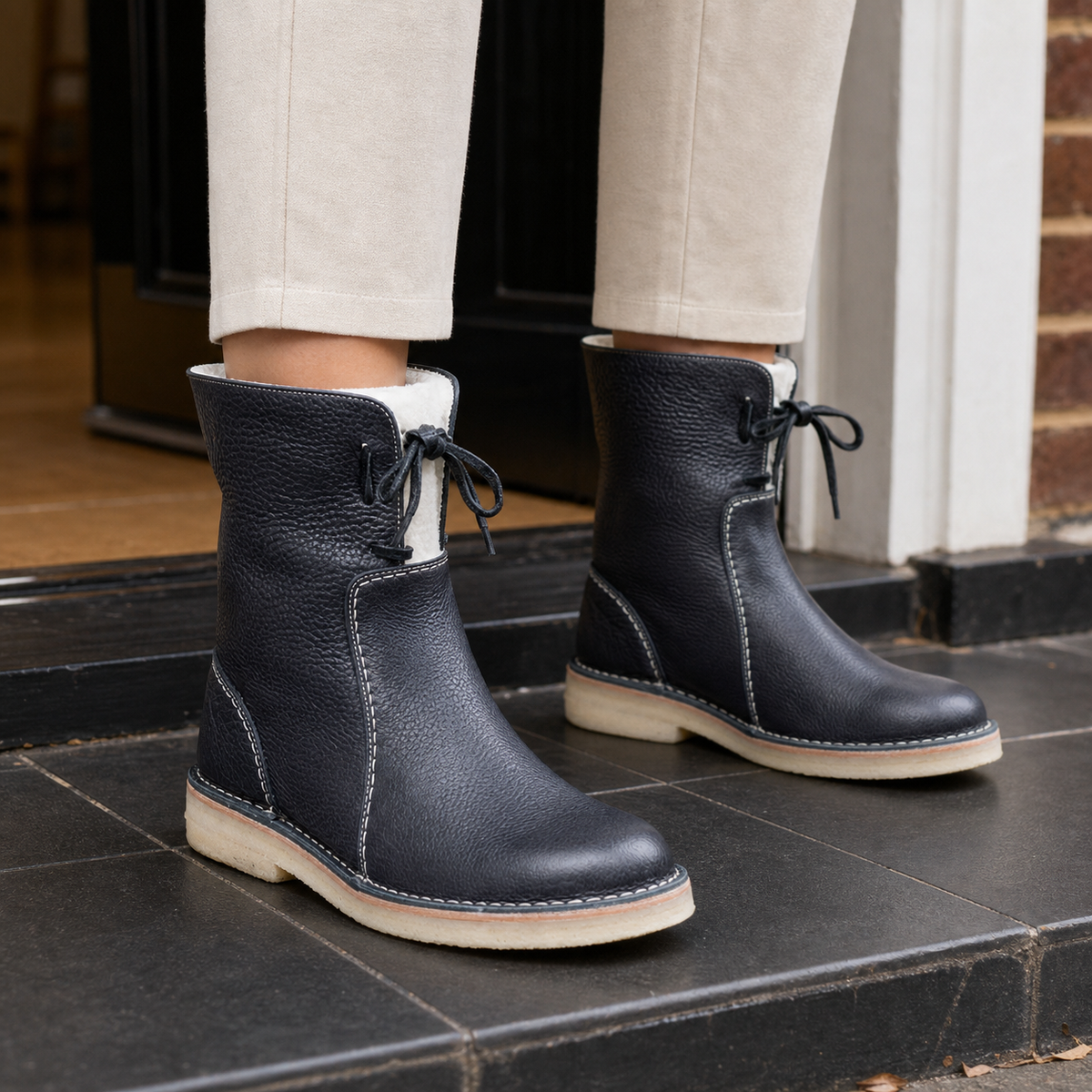 Rovelli Lace-Up Boots