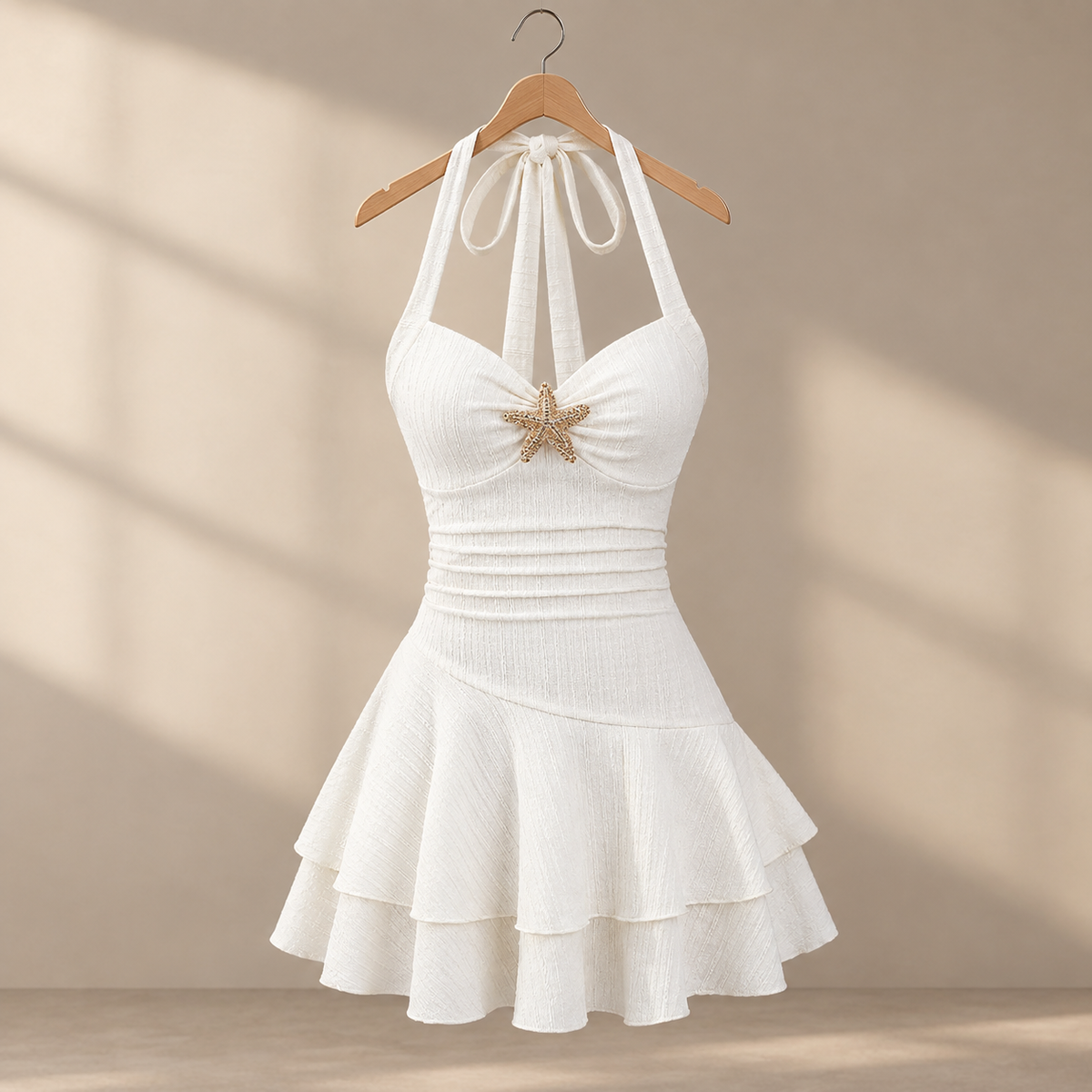 Paula Halter Mini Dress