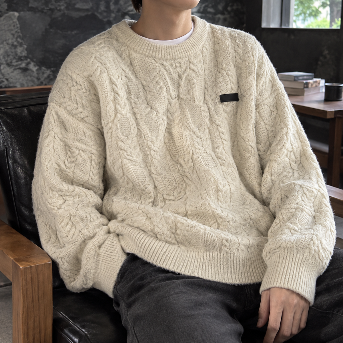 Emrys Cable Knit Sweater