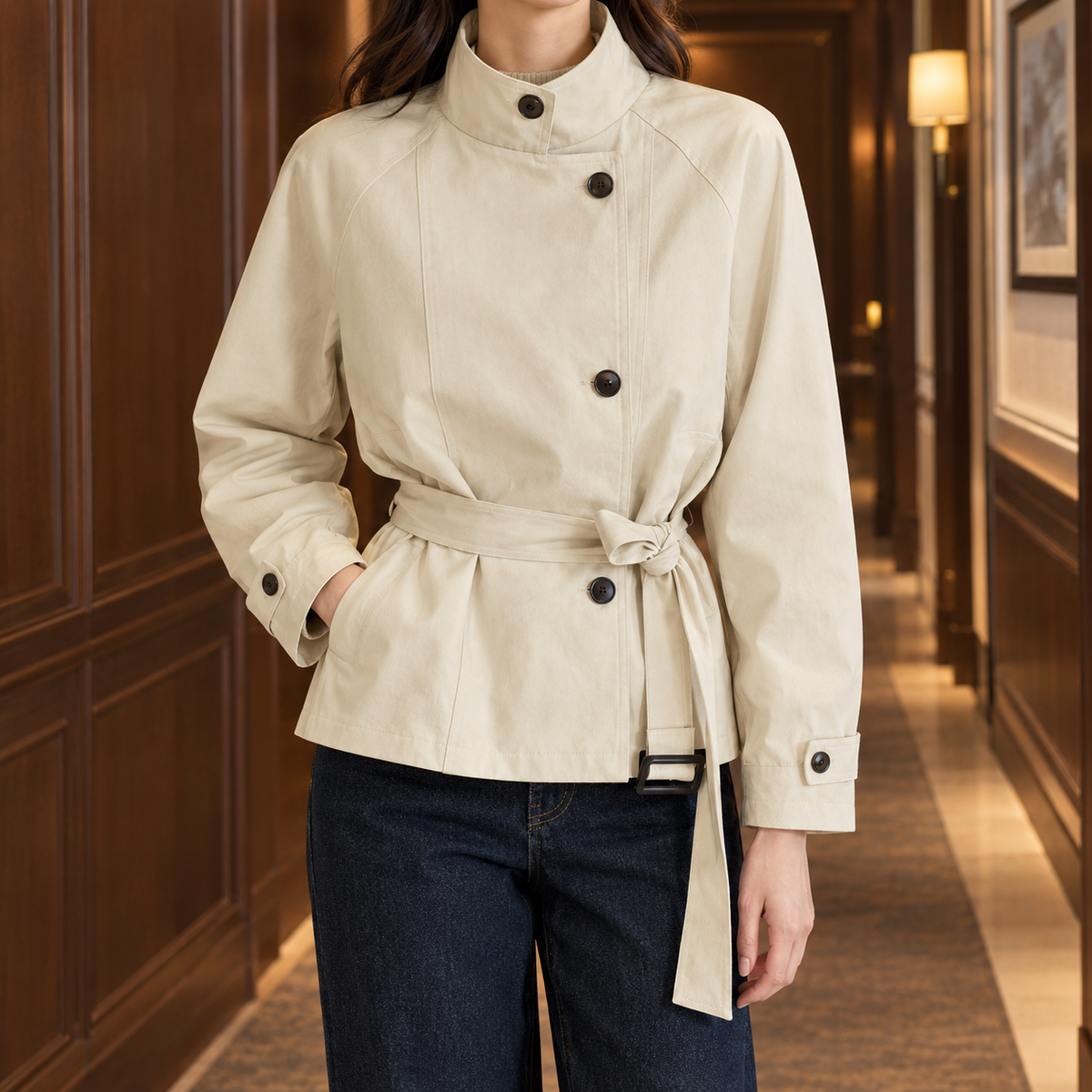 Honoria Belted Jacket
