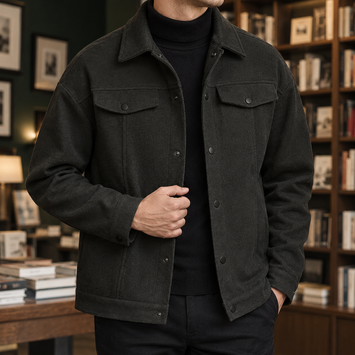 Calvin-Miles Utility Jacket