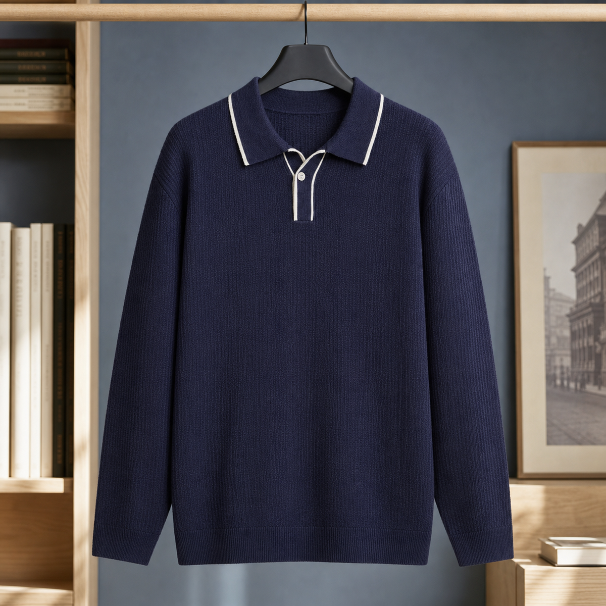 Augustus-Rhys Polo Sweater