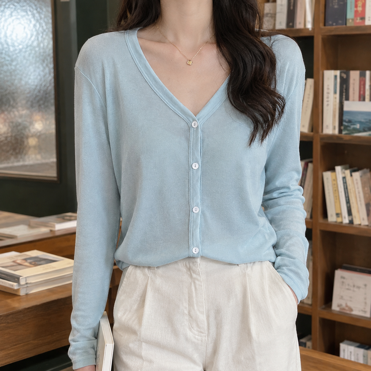 Millie-Kate V Neck Sweater