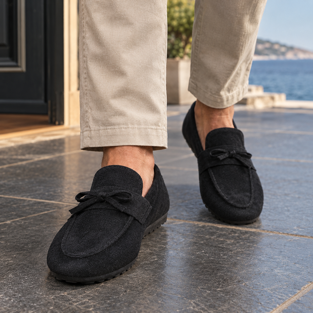 Castagna Suede Loafers