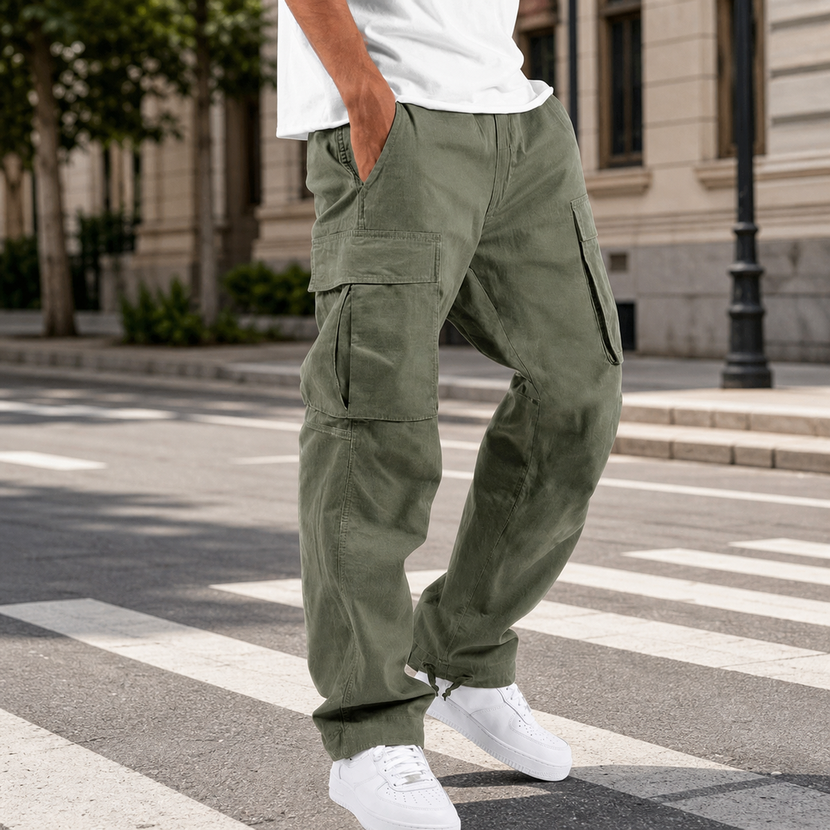 Percival Relaxed Cargo Pants