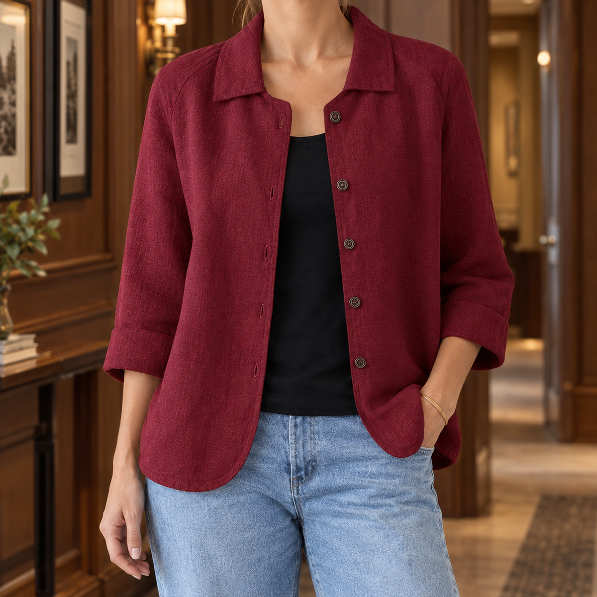 Mabel-Jade Relaxed Blazer