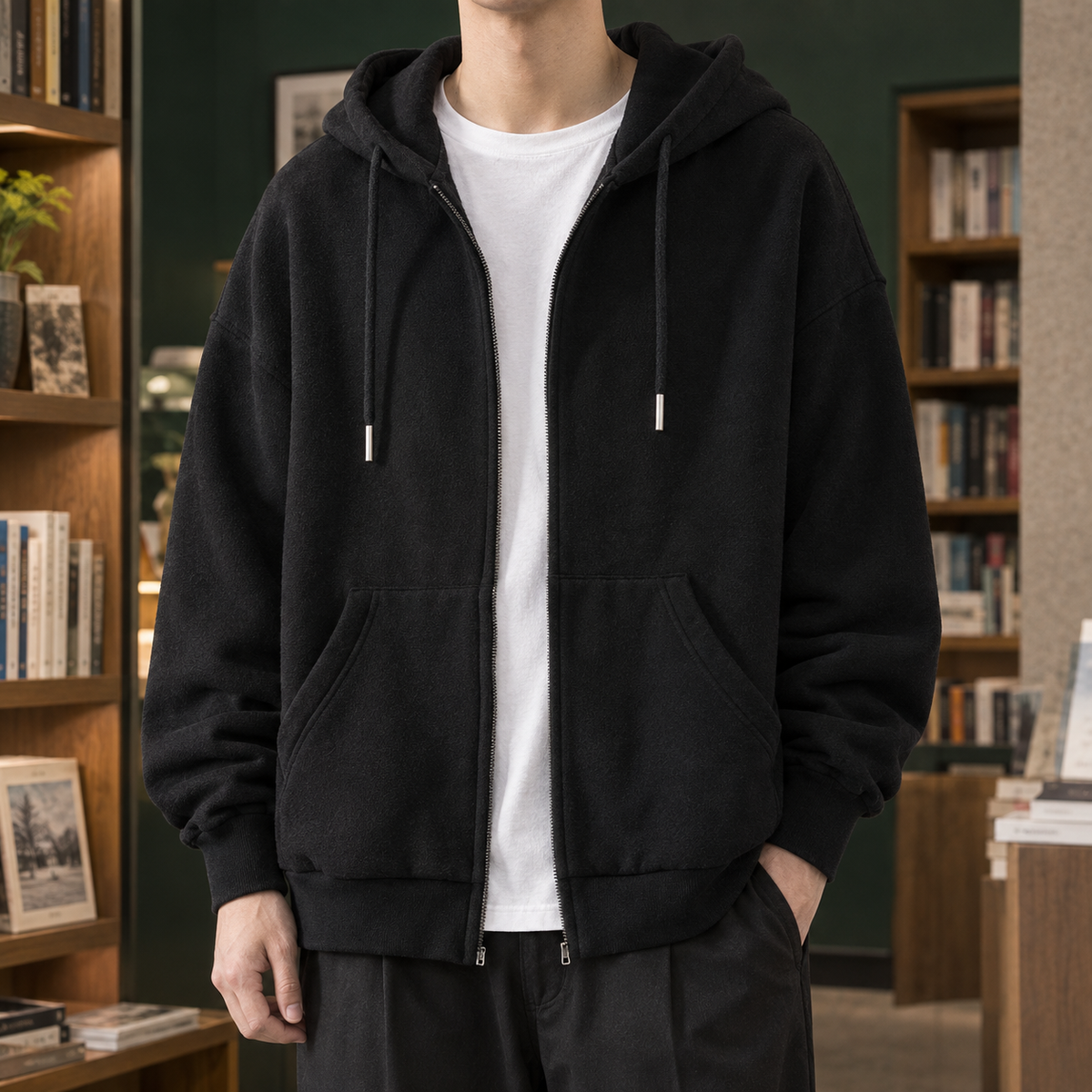 Arlo-James Zip Hoodie Jacket