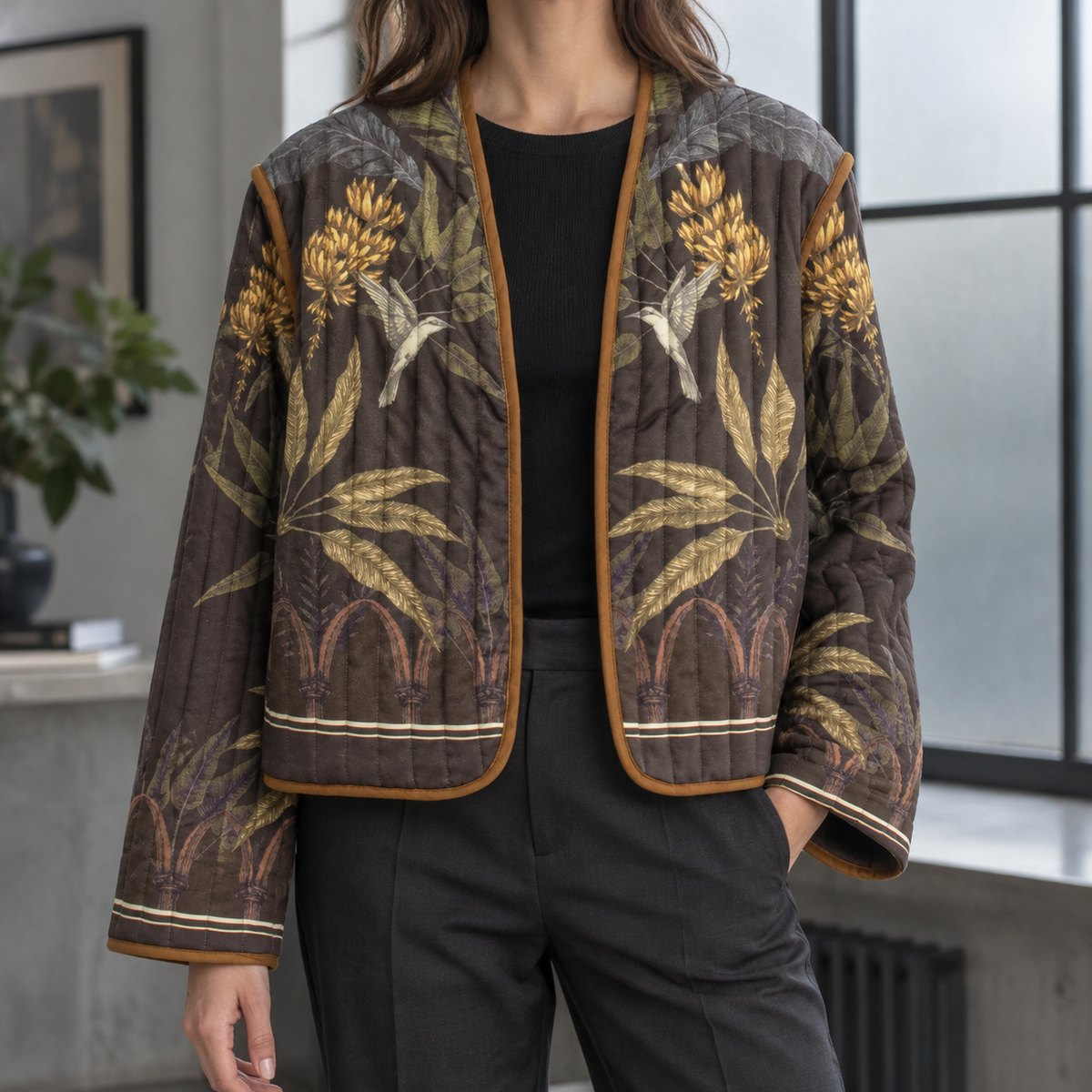 Cora Botanical Jacket