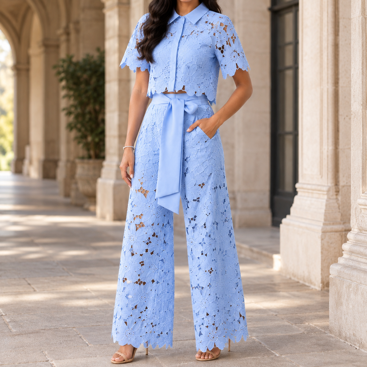 Fenna-June Wide-Leg Set