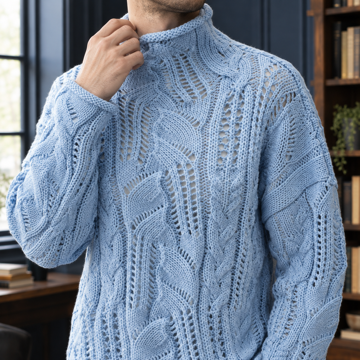 Wendell-James Openwork Sweater
