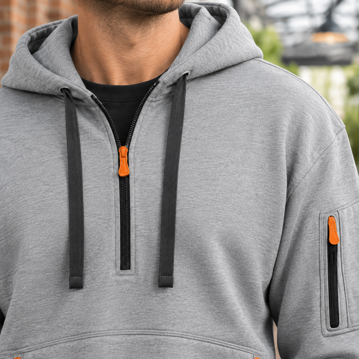 Griffin Half-Zip Hoodie