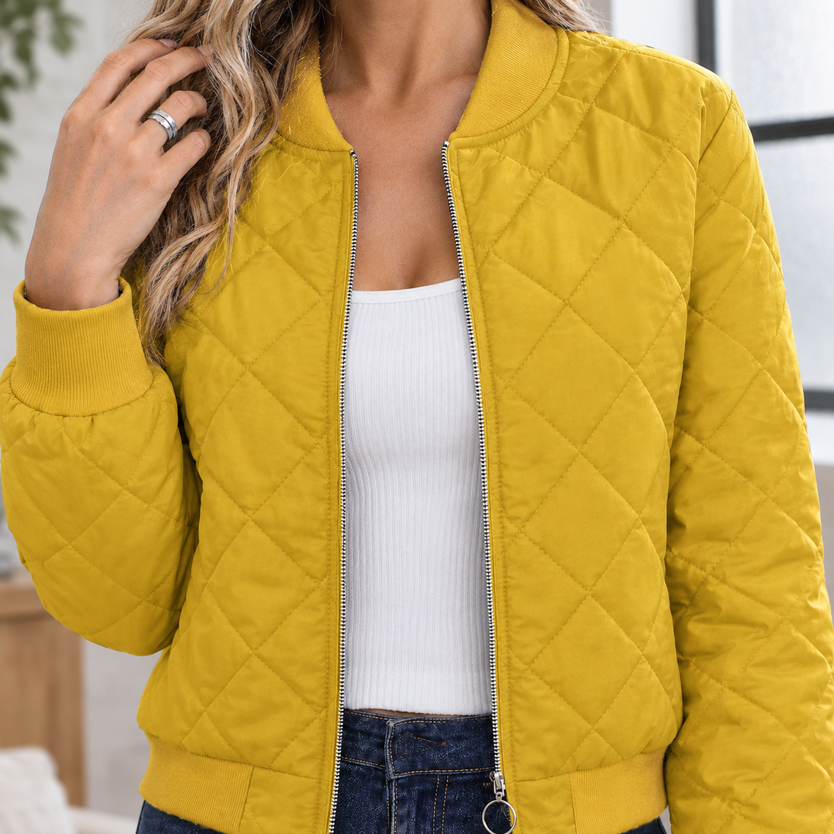 Ingrid-Hope Quilted Jacket