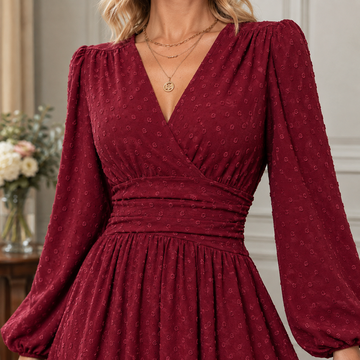 Celandine Ruched Dress