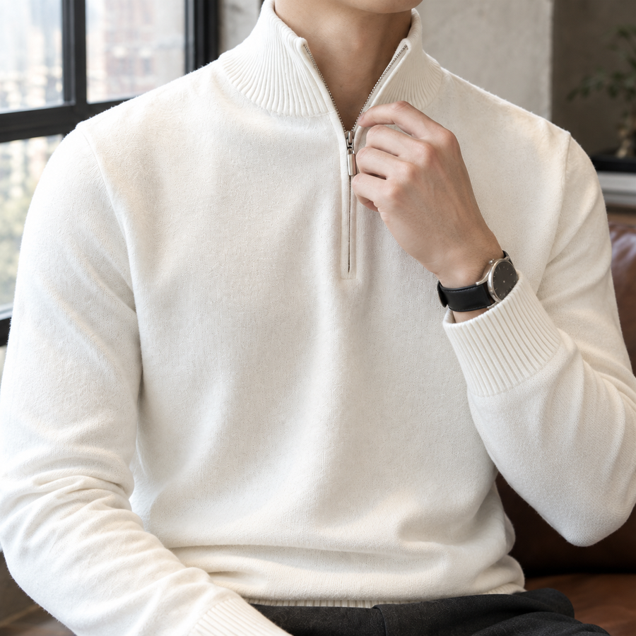 Donovan Mock Neck Sweater