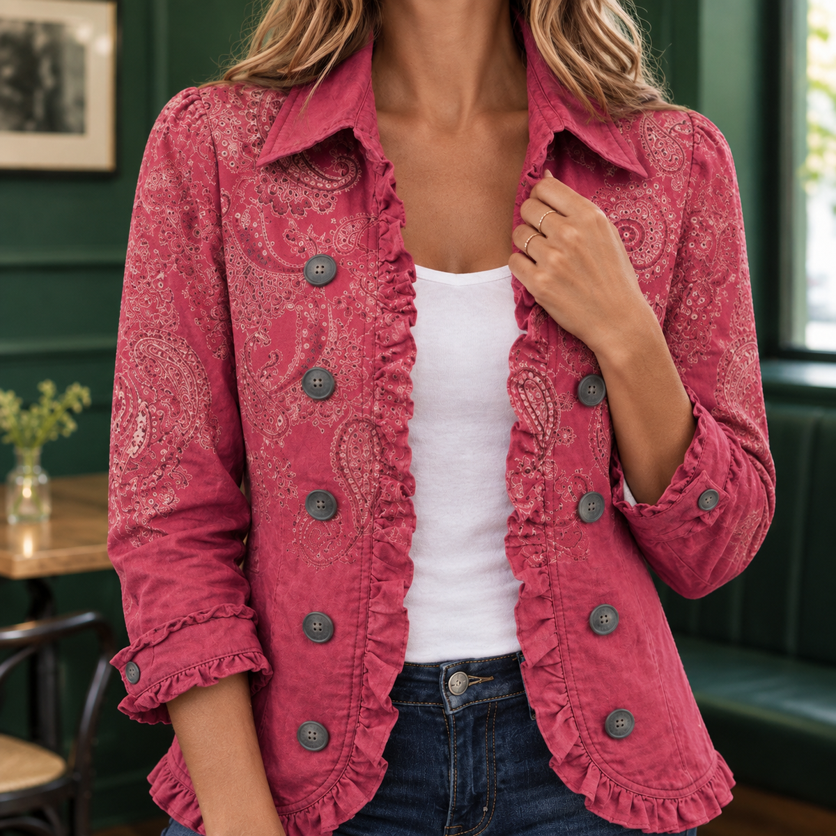 Adeline-Mae Paisley Jacket