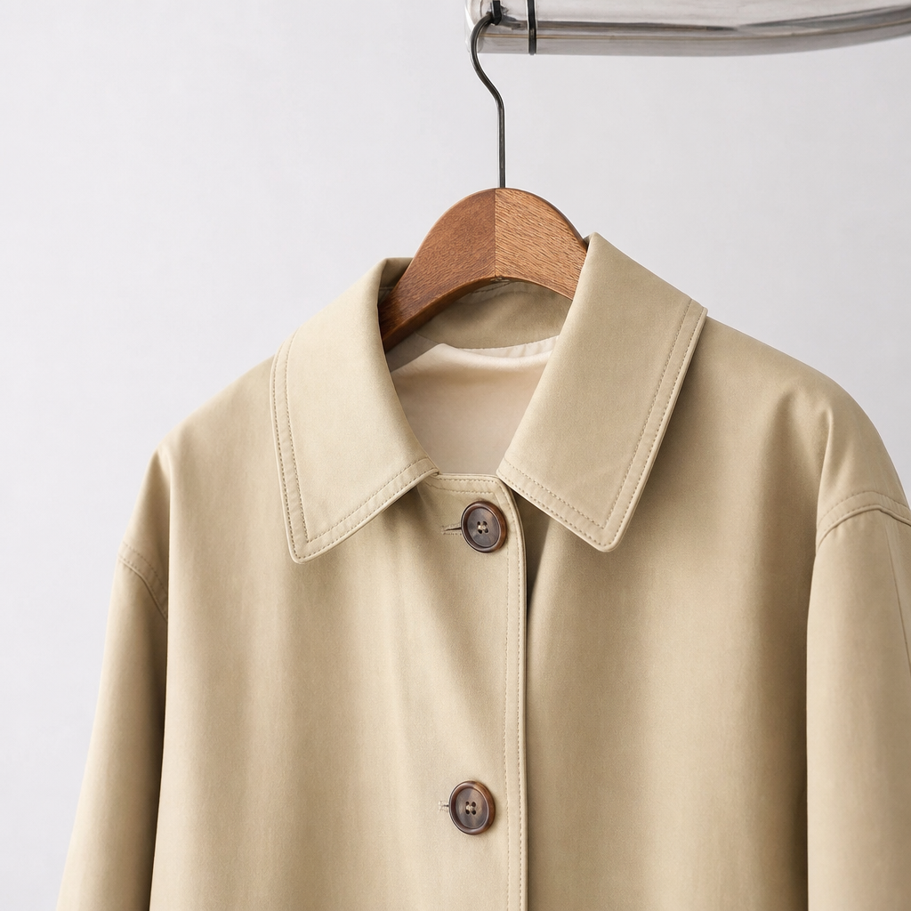 Oriane Single-Breasted Overcoat