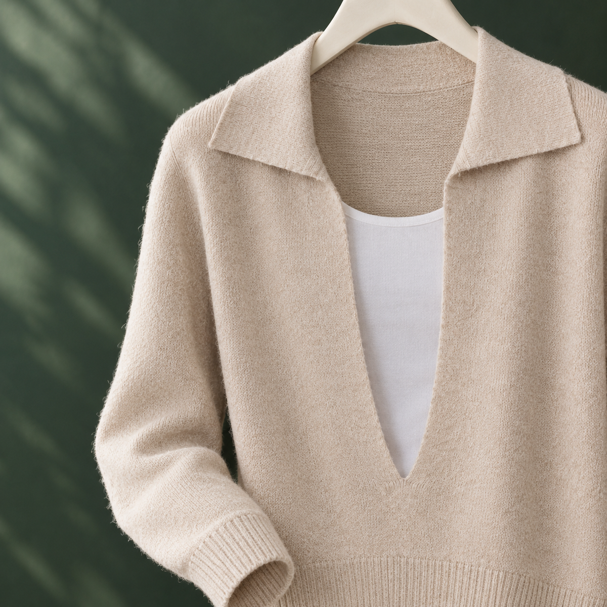 Leontine-Grace Layered Look Sweater