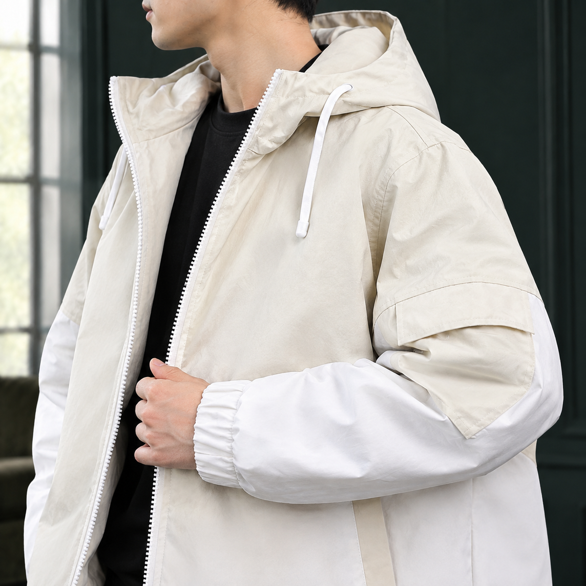 Nathaniel Color Block Jacket