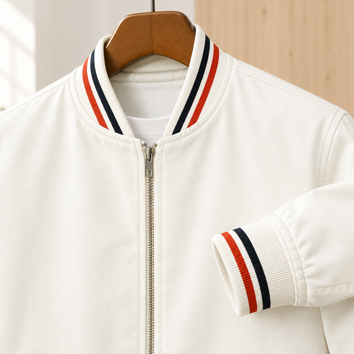 Arthur Striped Bomber Jacket