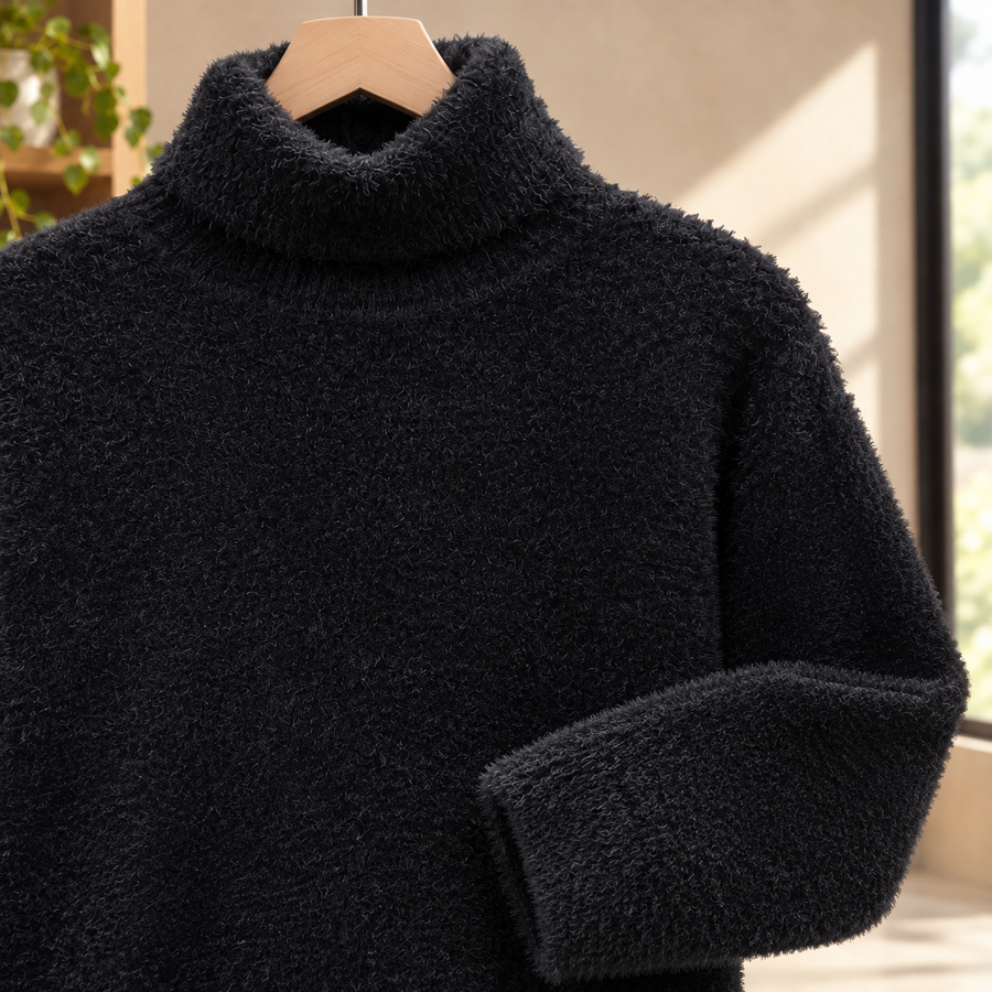 Maurice Brushed Turtleneck Sweater