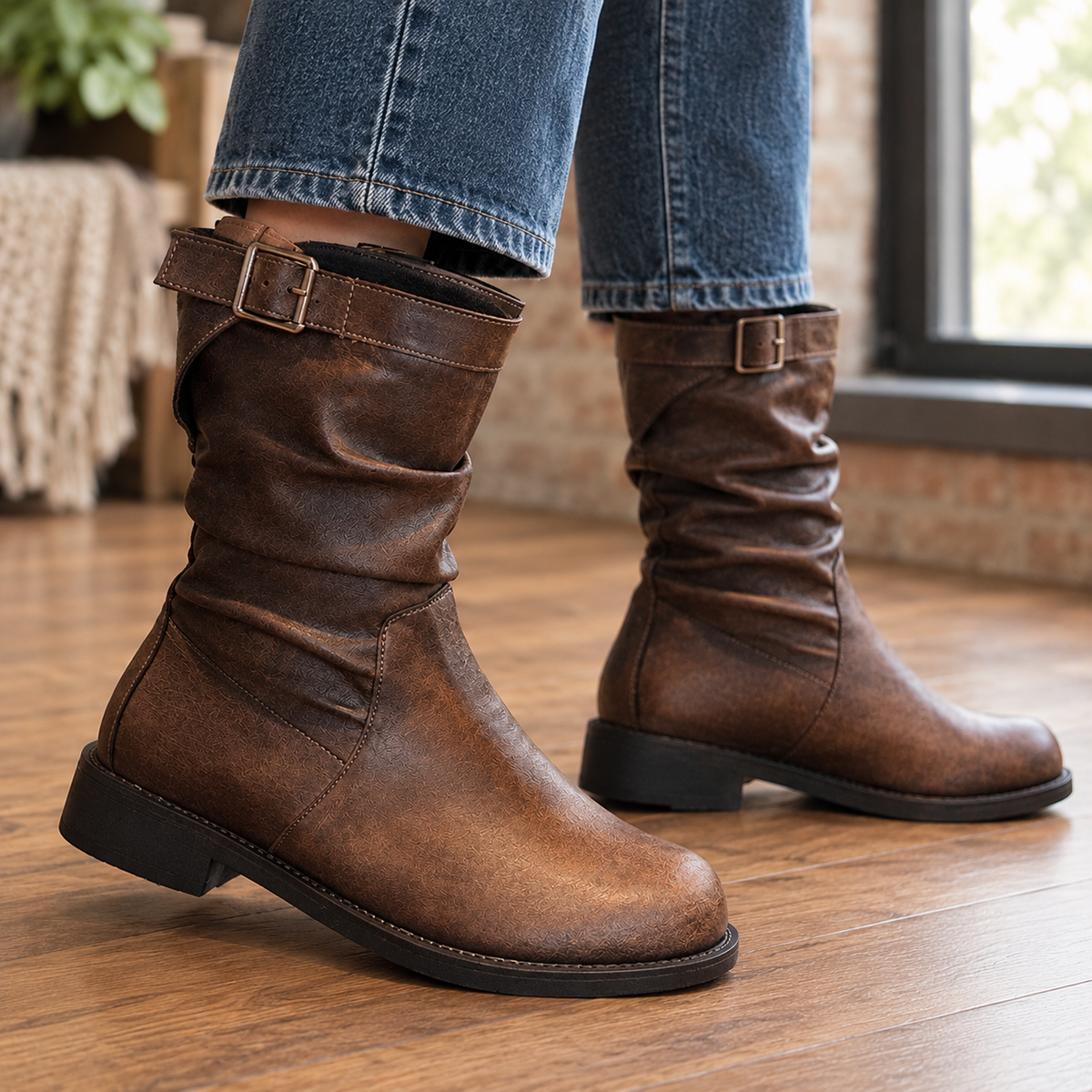 Sanremo Buckle Boots