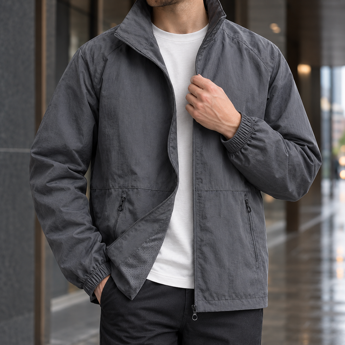 Nicholas Stand Collar Jacket