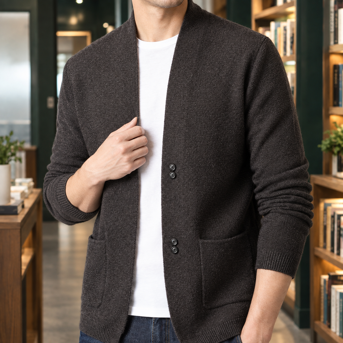 Asher Shawl Cardigan