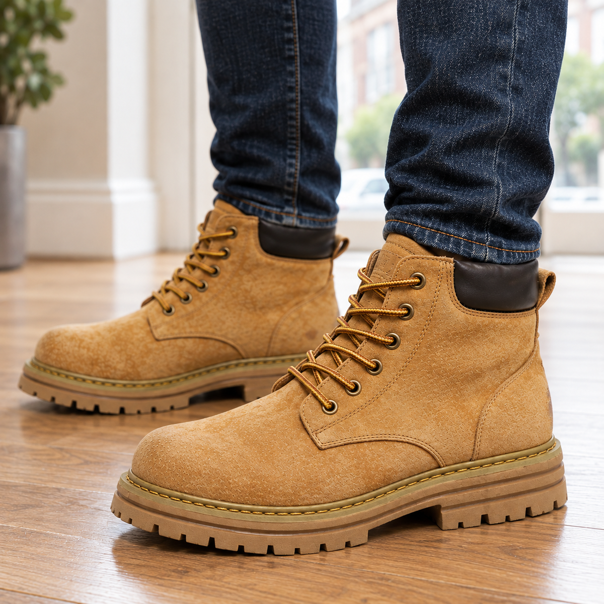 Colonna Lace-Up Boots