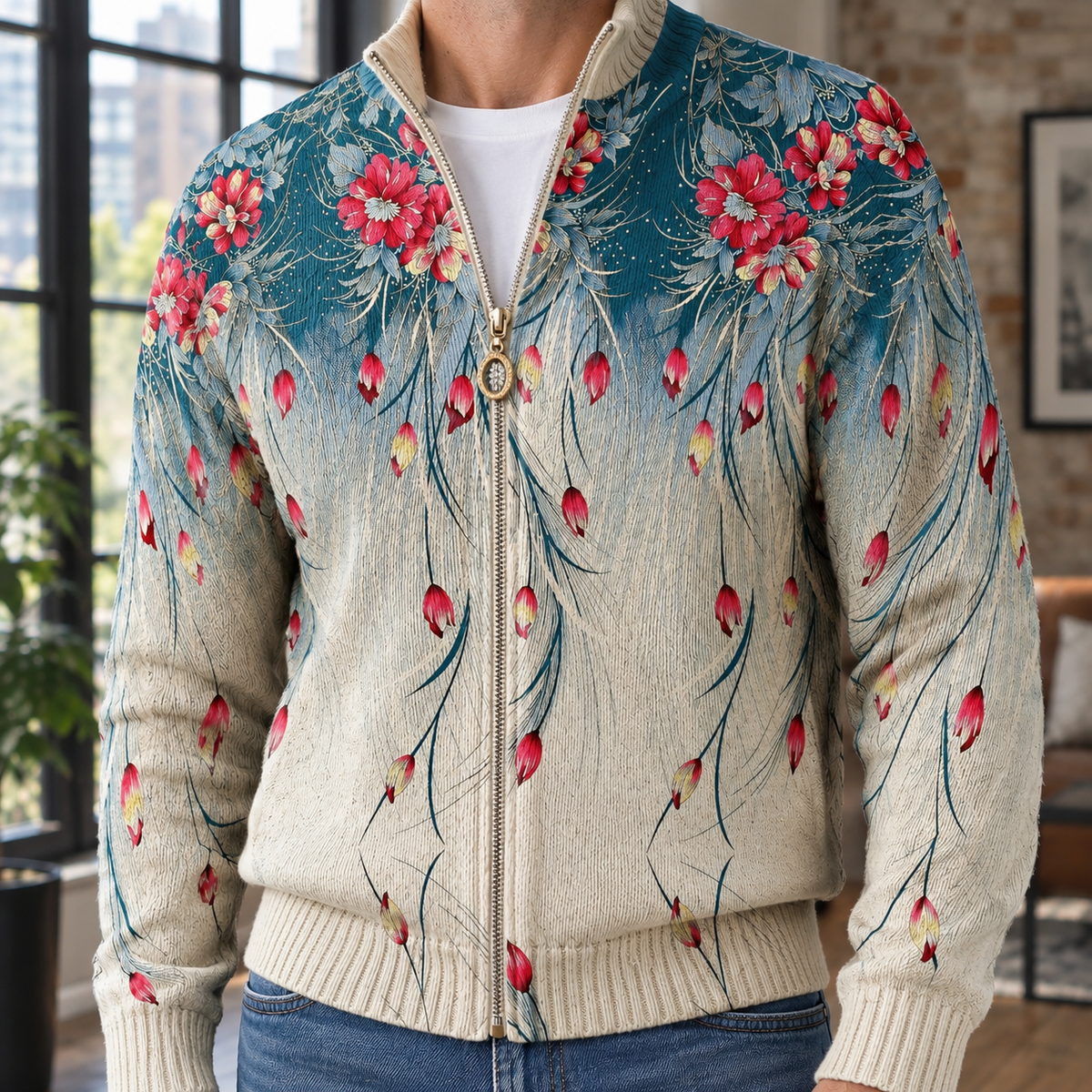 Orson Floral Sweater