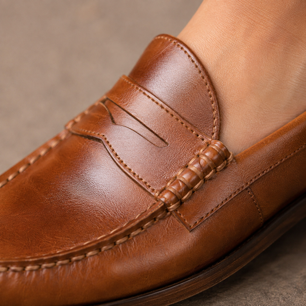 Carlotti Leather Loafers