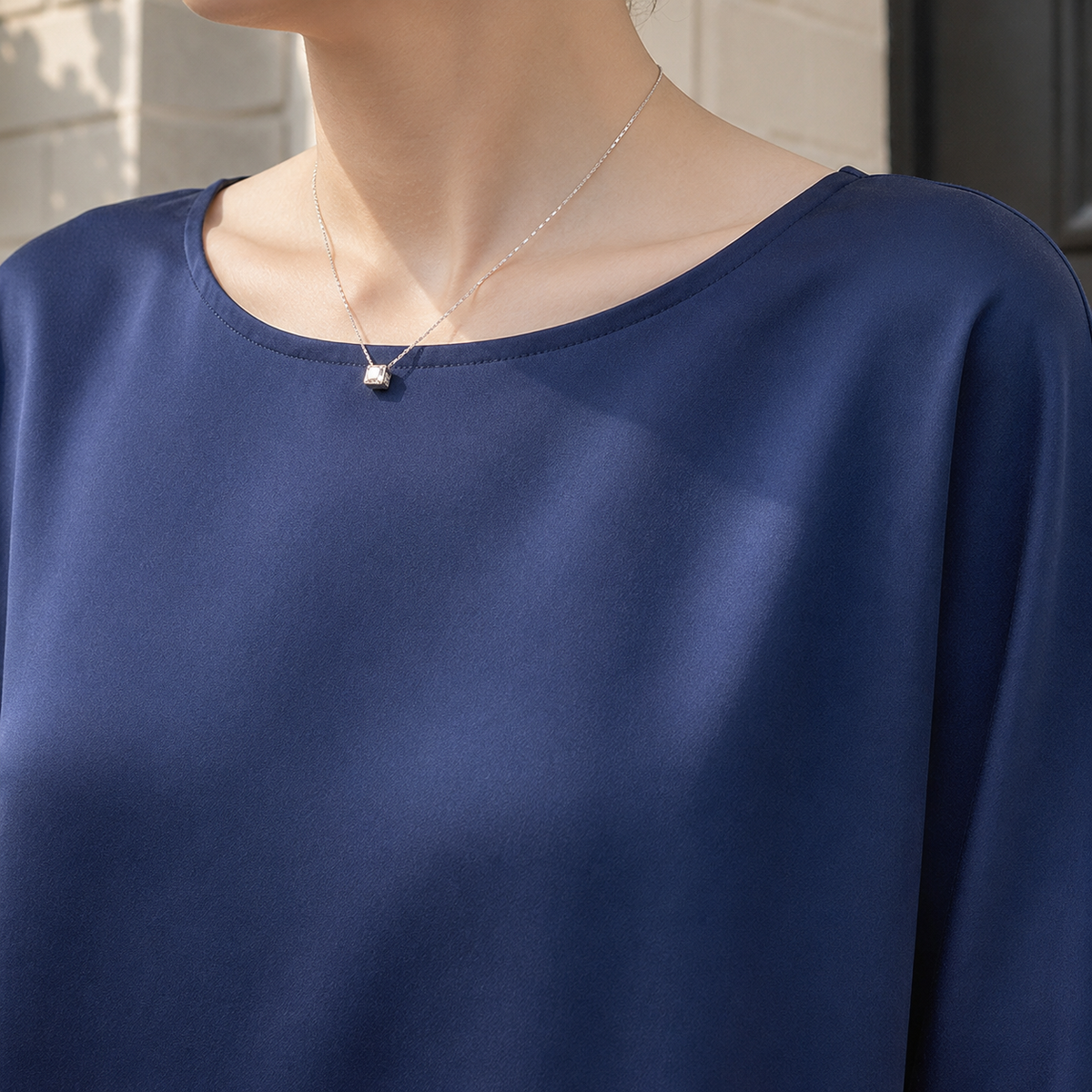 Adelia Relaxed Silk Top