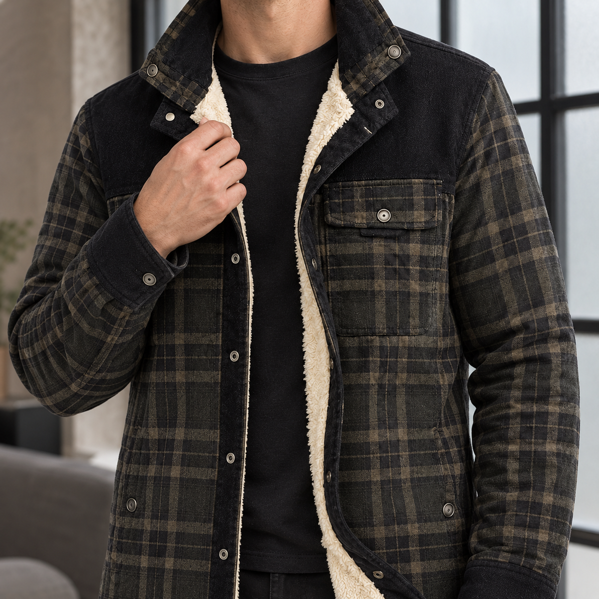 Martin Plaid Jacket