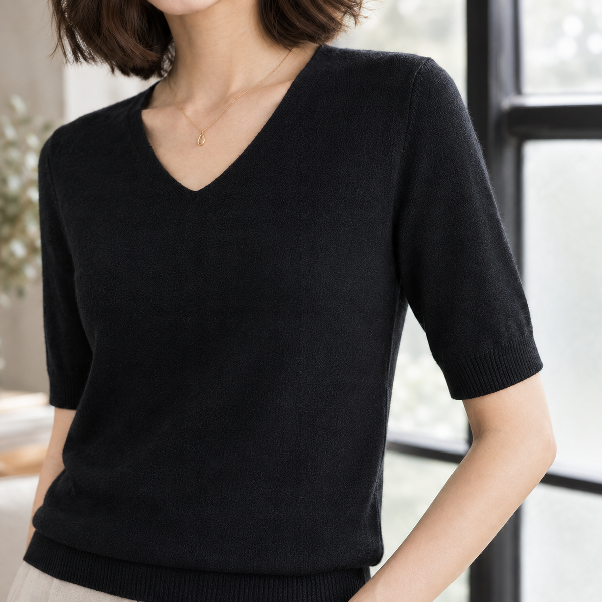 Phoebe-June V-Neck Sweater