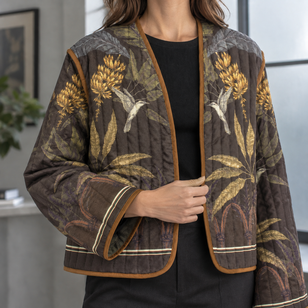 Cora Botanical Jacket