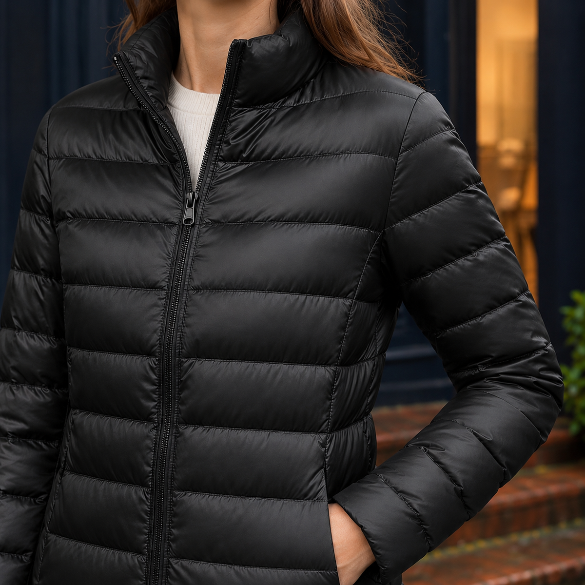 Xenia-Louise Stand Collar Jacket