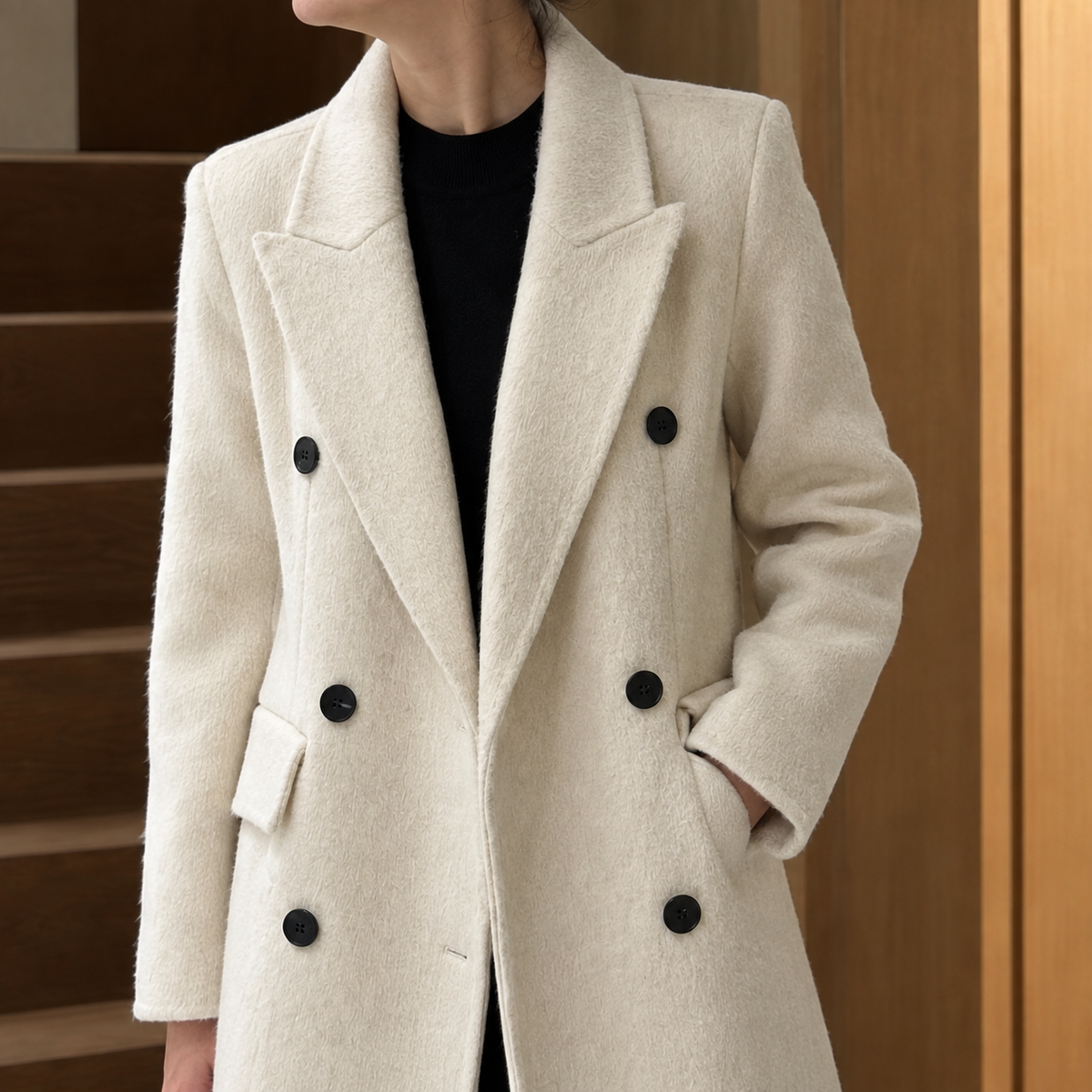 Savannah-Kate Double-Breasted Coat