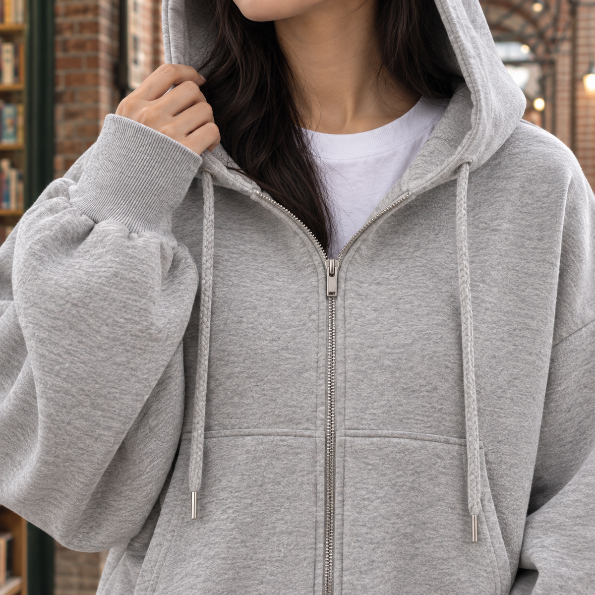 Maylis Cropped Hoodie